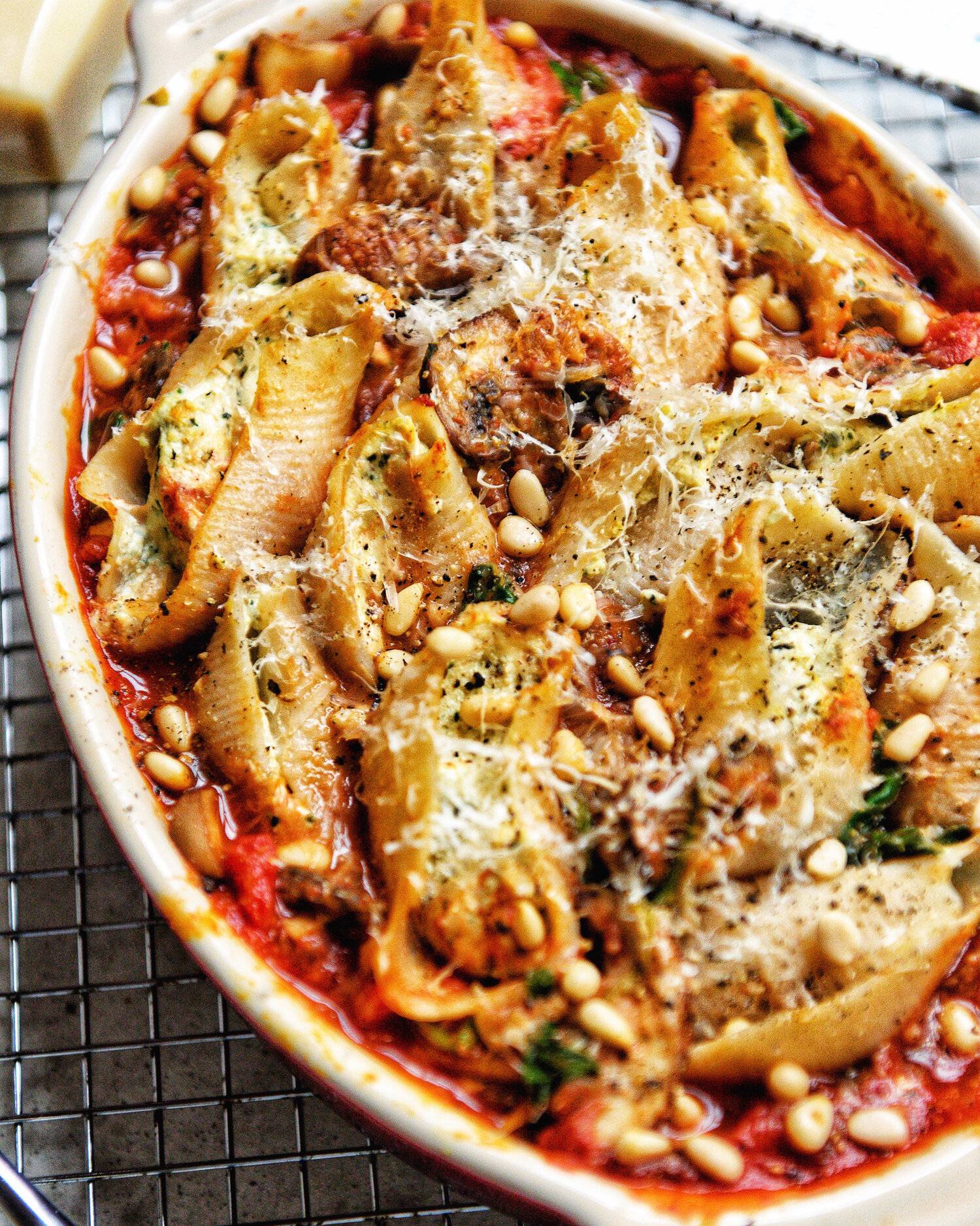 Stuffed Shells with Tofu Ricotta | Teri-Ann Carty Recipes